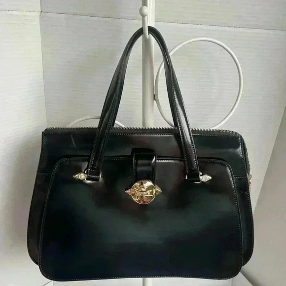 Vintage  Cromia Italian Satchel - Picture 2 of 10